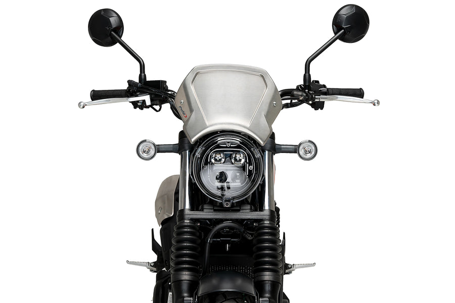 HONDA CL 500 [2025] - Face avant en aluminium PUIG | Argent | PUIG21636P