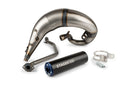 Beta RR Track 50 2T - Pot d'échappement Streetrace High Mount CNC bleu noir