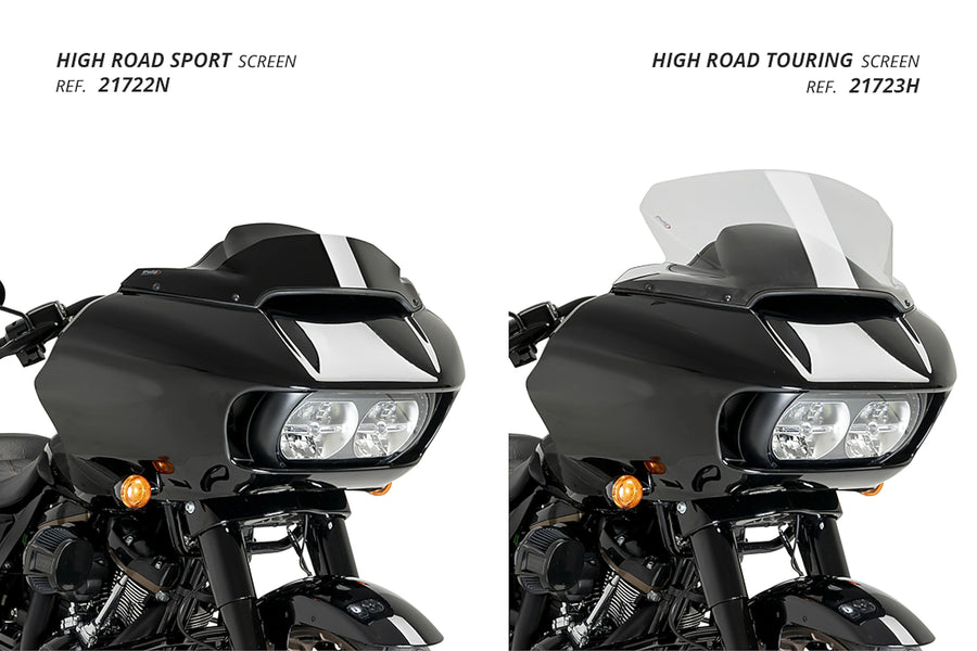 HARLEY DAVIDSON SOFTAIL LOW RIDER EL DIABLO FXRST [2022] - Cupolino da turismo High-Road | Cancella | PUIG21723W