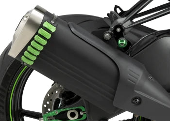 KAWASAKI ZX-6R NINJA [2025] – Fersenplatten – Schwarz