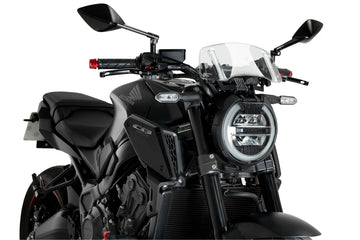 HONDA CB 650 R NEO SPORTS CAFE [2023] – Schermo spoiler versatile – Trasparente - 0