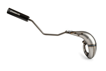 Beta RR SM 50 2T - Pot d'échappement Streetrace High Mount CNC noir