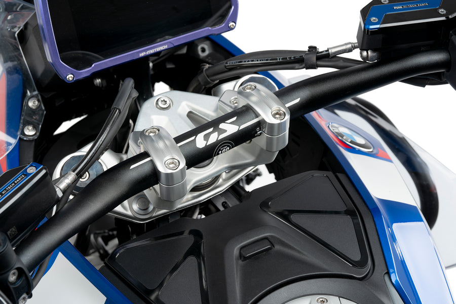 BMW R 1300 GS TROPHY [2025] – Rialzi manubrio pullback – argento