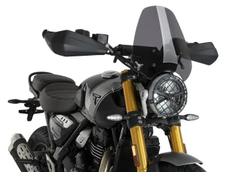 TRIUMPH SCRAMBLER 400X [2025] – Rail de pare-brise – Titane