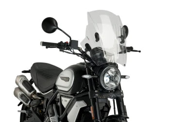 DUCATI SCRAMBLER 1100 DARK PRO [2025] – frontalino ALU – nero