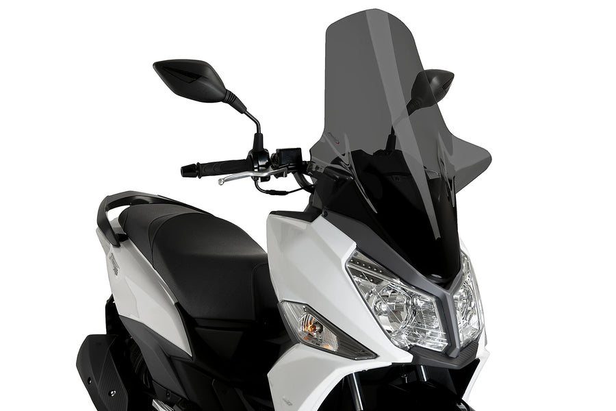 SYM JET 14 50 IE 4T AC E5 [2025] - PUIG V-Tech Line Touring Screen | Heavily toned | PUIG 22000F