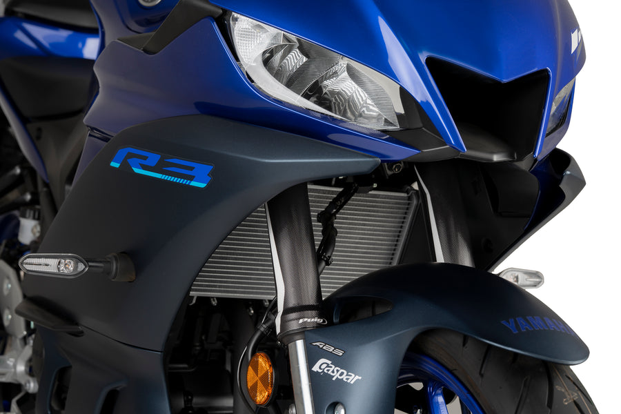 YAMAHA YZF-R3 [2025] – Adesivo Kit Protezione Forcella – Nero