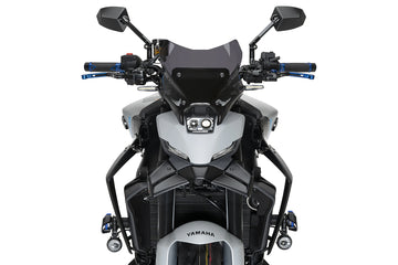 YAMAHA MT-09 [2024] - Ensemble d'ailes latérales nues | Noir mat | PUIG22080J