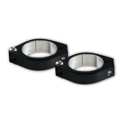 Set di morsetti CNC – 2 anelli distanziatori Ø 35mm, 2 morsetti, Ø 35+37mm, alluminio, nero