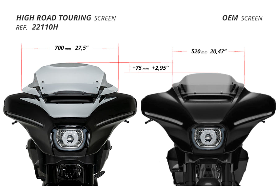 HARLEY DAVIDSON STREET GLIDE FLHX [2025] – High-Road Touring – Transparent