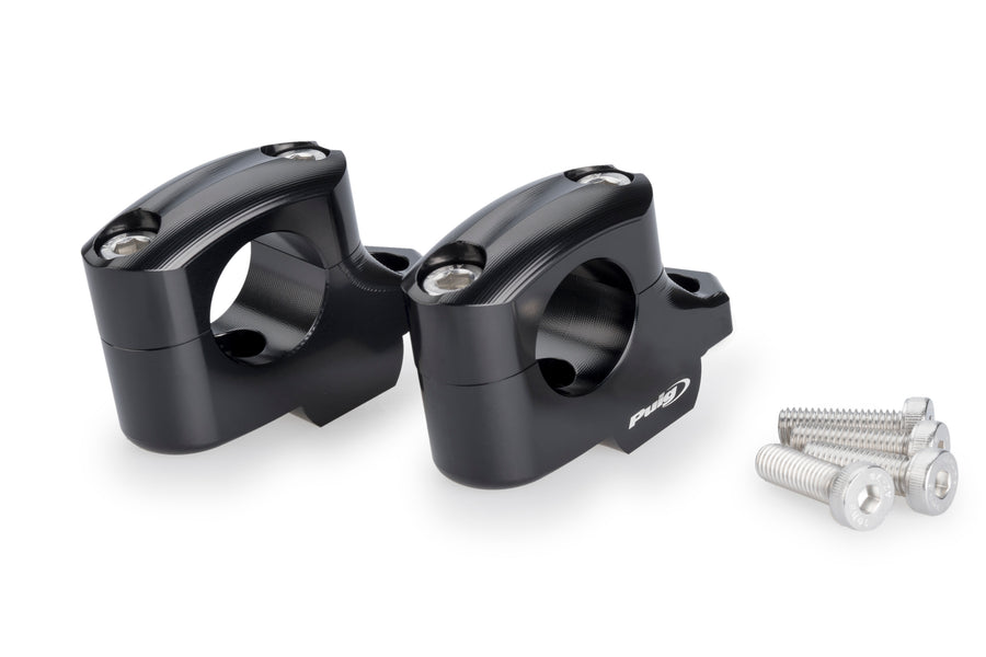BMW F 900 GS ADVENTURE [2024] – Rehausses de guidon rétractables – argent