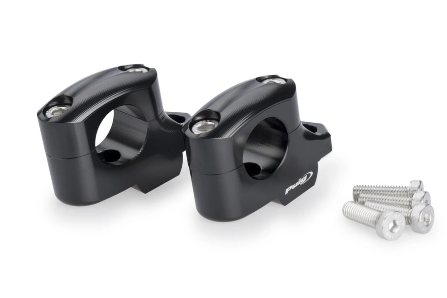 BMW F 900 GS ADVENTURE [2024] – Rehausses de guidon rétractables – argent