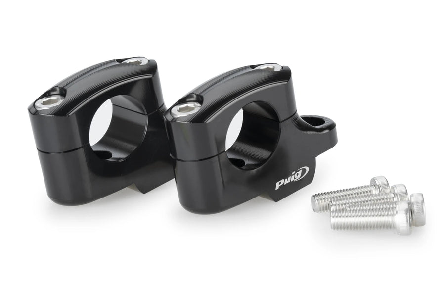 BMW S 1000 XR [2025] – Rehausses de guidon Pullback – Noir