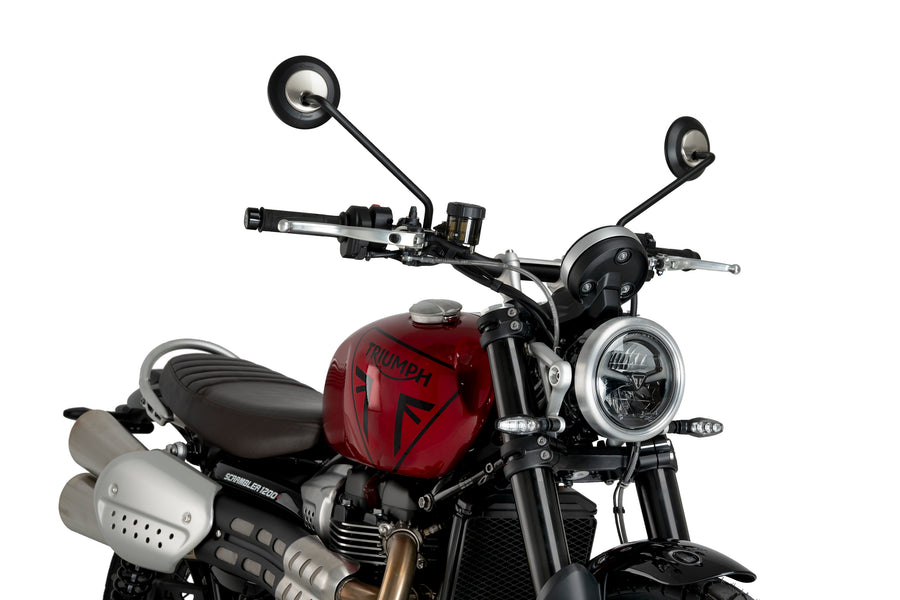 TRIUMPH SCRAMBLER 1200X [2025] – Façade ALU – argent