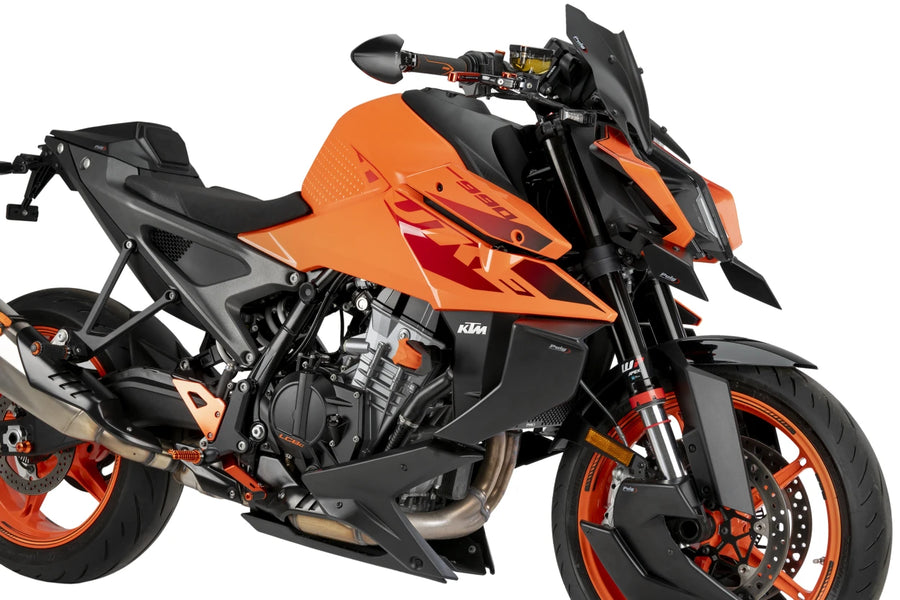 KTM 990 DUKE R [2025] – spoiler avant – look carbone