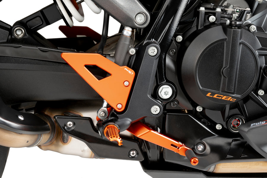 KTM 990 DUKE R [2025] – Heel Plates – Black