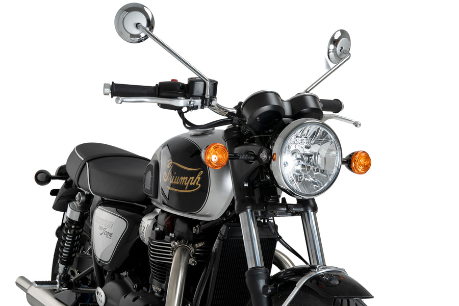 TRIUMPH BONNEVILLE T 120 BLACK [2025] – fender extension – matt black