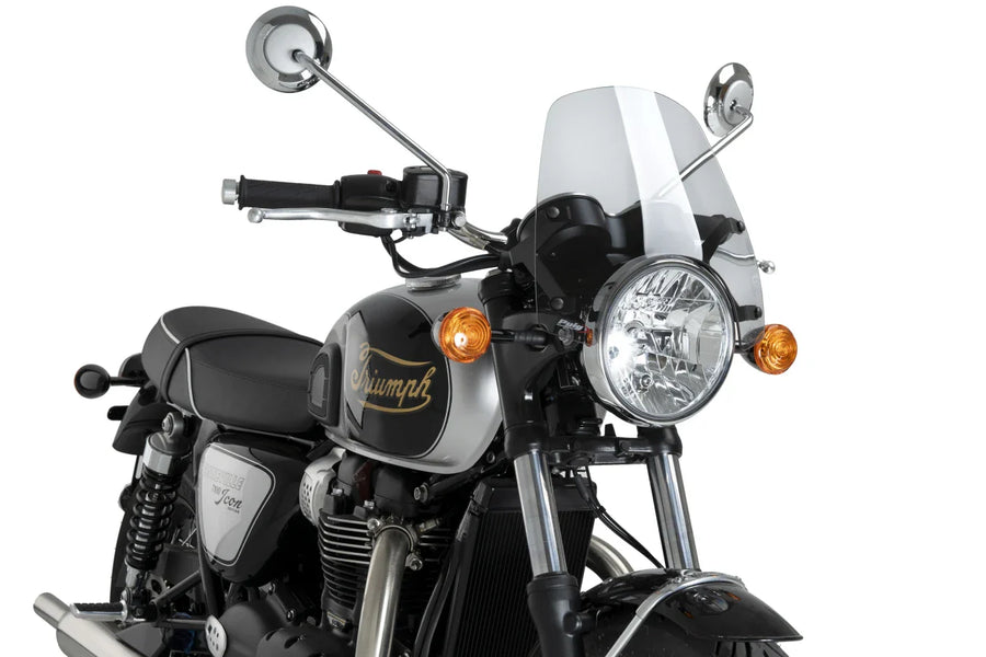 TRIUMPH BONNEVILLE T 120 BLACK [2025] – Z-Racing Scheibe – Transparent