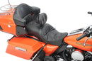 harley davidson touring [DRAG SPECIALTIES] – Siège en cuir 2 places, compatible dossier, touring-5