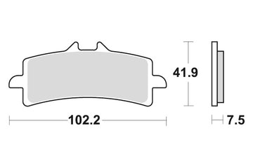 DUCATI 998 [2019-2020] - Dual Sinter brake pads