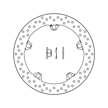 BMW R 1250 GS ADVENTURE [2019-2021] - Oro series brake disc