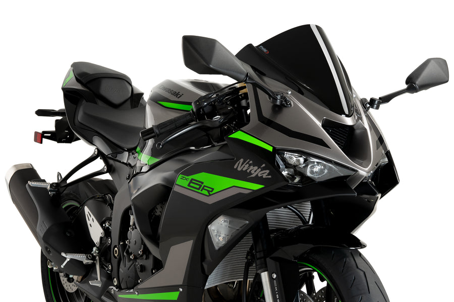 KAWASAKI ZX-6R NINJA [2025] – Z-Racing Scheibe – Stark getönt