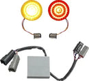 Harley Davidson FLS [CUSTOM DYNAMICS] – SMART LED Bullet Blinker-Einsätze