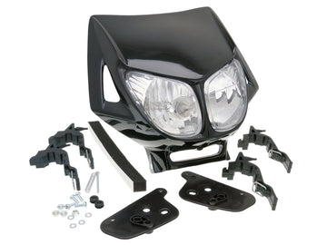Derbi Senda X-Treme SM '05 - '10 50 2T D50B0 - Scheinwerfermaske Doppeloptik