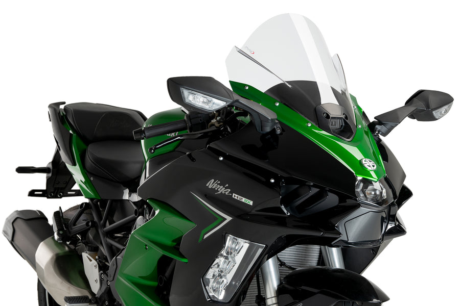 KAWASAKI NINJA H2 SX SE [2025] – Écran Z-Racing – Transparent