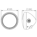 Kawasaki W 650 – Phare H4 Bullet 5¾ pouces noir