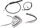 Harley Davidson Softail Street Bob FXBB [BURLY BRAND] – Jeu de câbles Jail Bar-1