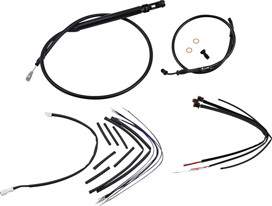 Harley Davidson Softail Street Bob FXBB [BURLY BRAND] – Jeu de câbles Jail Bar