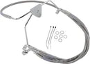 Harley Davidson Flhtcui [DRAG SPECIALTIES] – Edelstahl-Bremsleitungs-Kit, verlängert