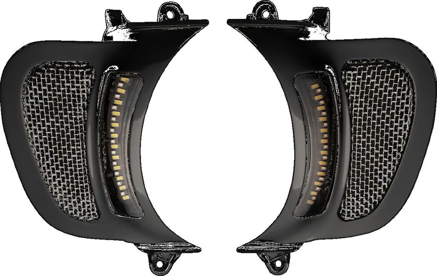 harley-davidson road glide st [CUSTOM DYNAMICS] – Inserts de ventilation Genesis® 4 Dynamic LED Road Glide®