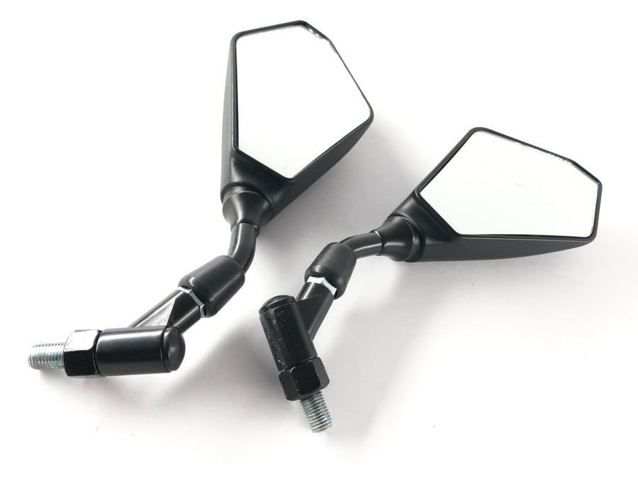Spiegel Rückspiegel eckig M10  [Lagerware] - Yamaha Kawasaki Suzuki