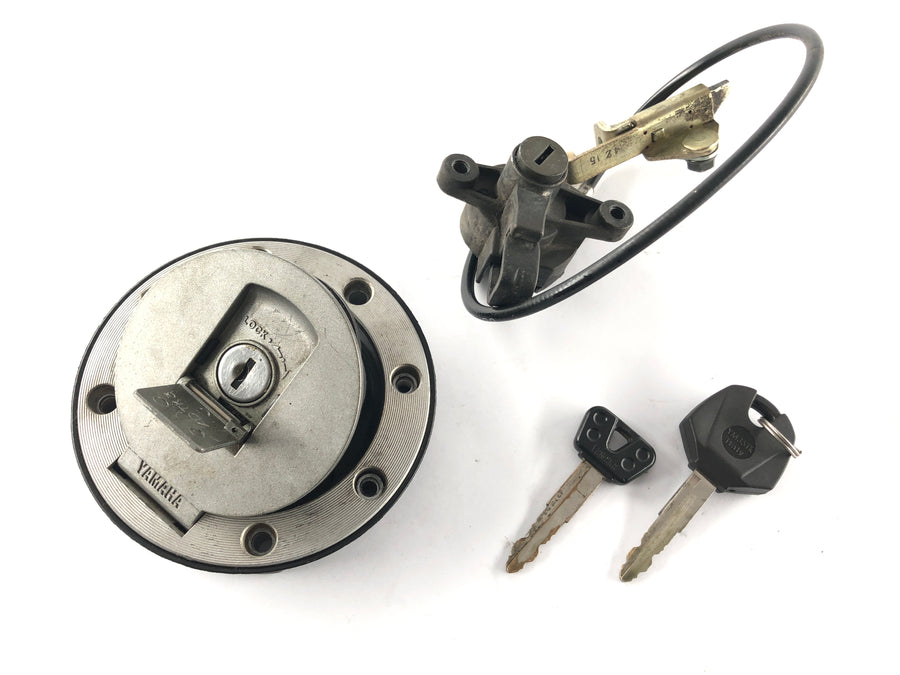 Yamaha XJR 1200 4PU [1995] - Lock set tank lock seat lock