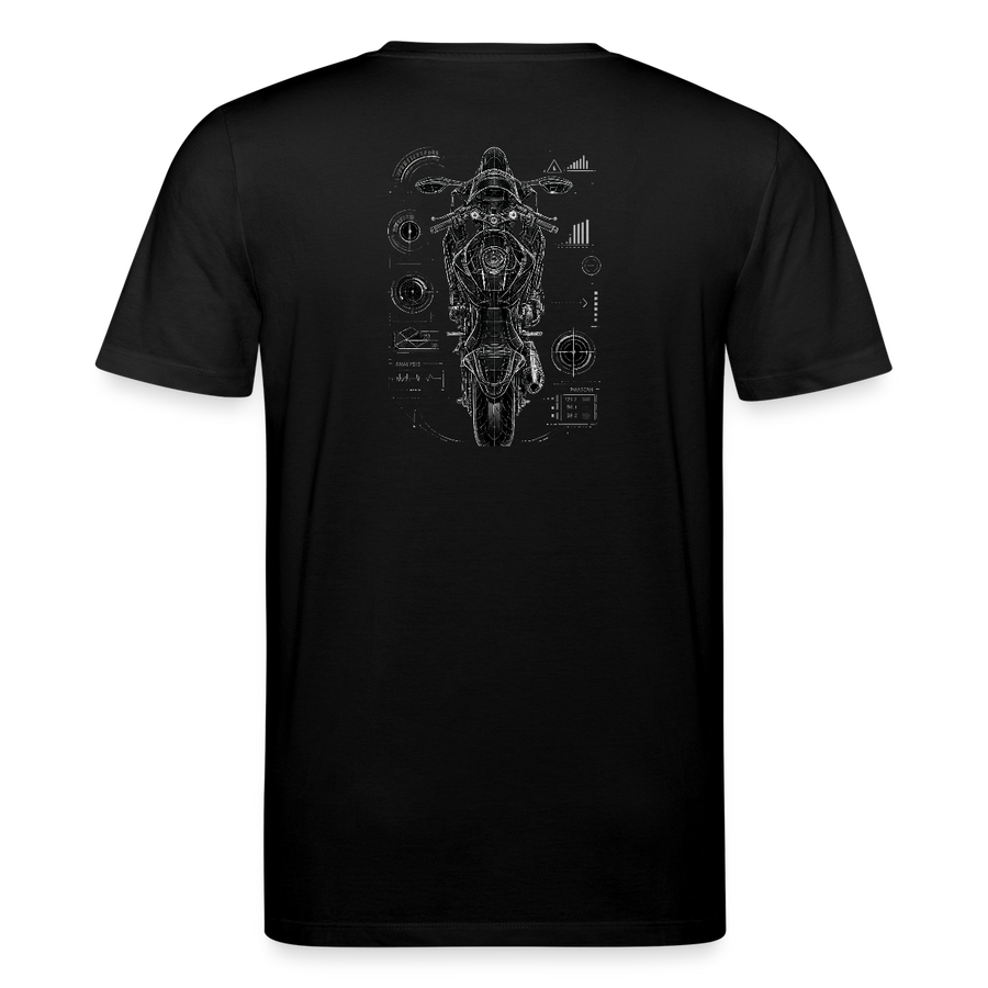 Suzuki gsx-r 600 [T-Shirt] - Top-Down Tech - Back Print