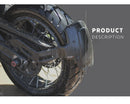 BMW F 750 GS [2024] – Garde-boue à bras oscillant simple – Noir mat-12