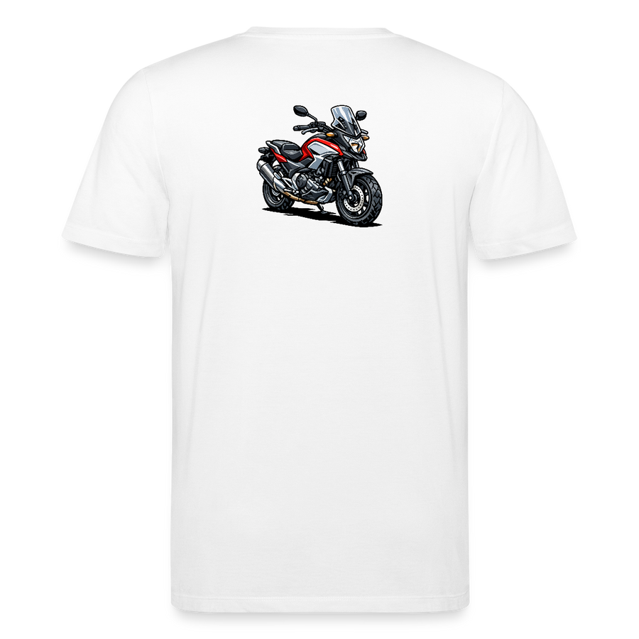 Honda nc 700 [T-Shirt] - Caricature - Back Print