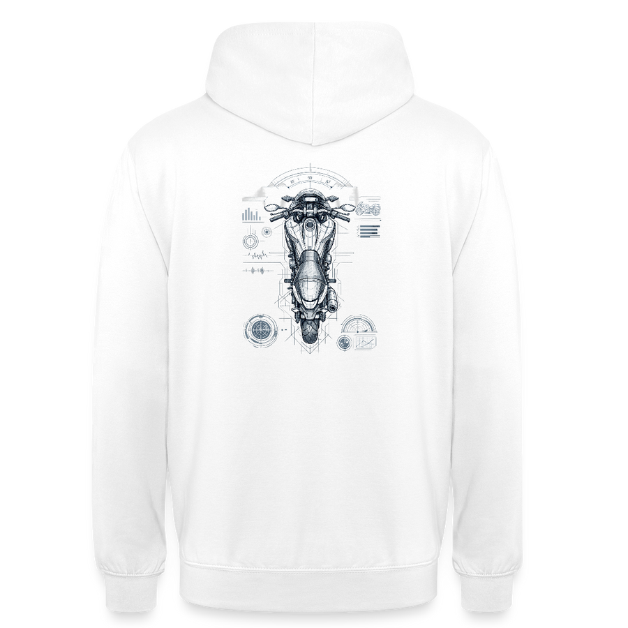 Honda nc 700 [Hoodie] - Top-Down Tech - Back Print