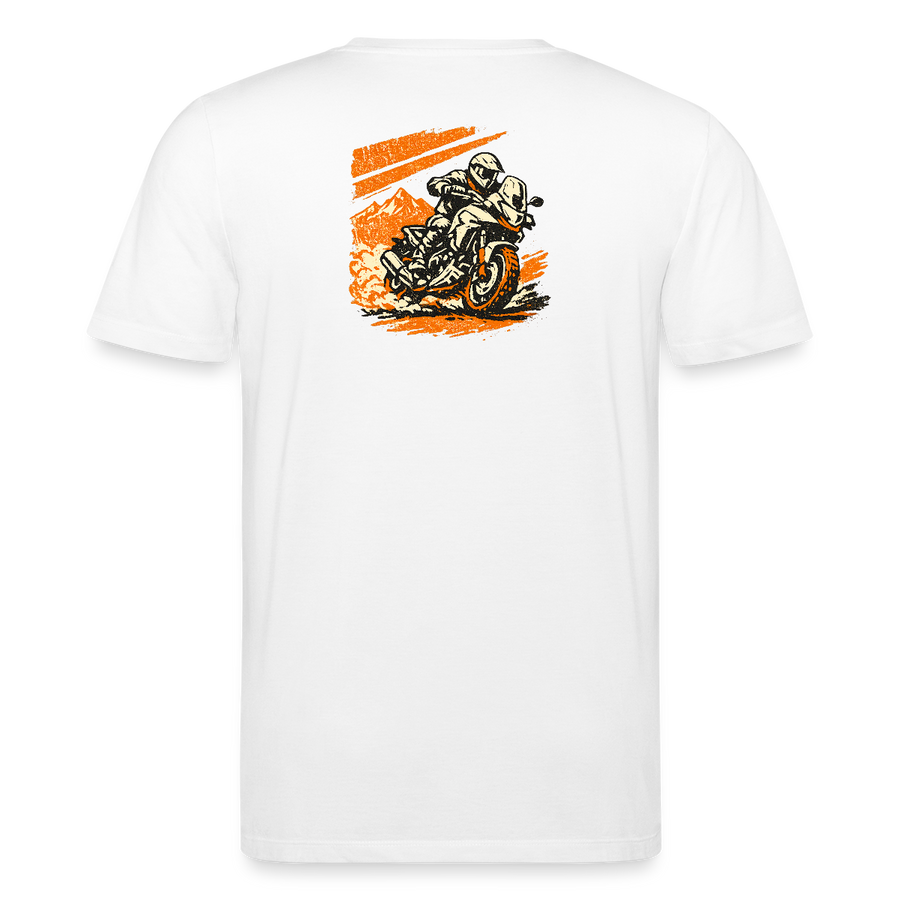 Honda nc 700 [T-Shirt] - Retro Rallye - Rücken Print