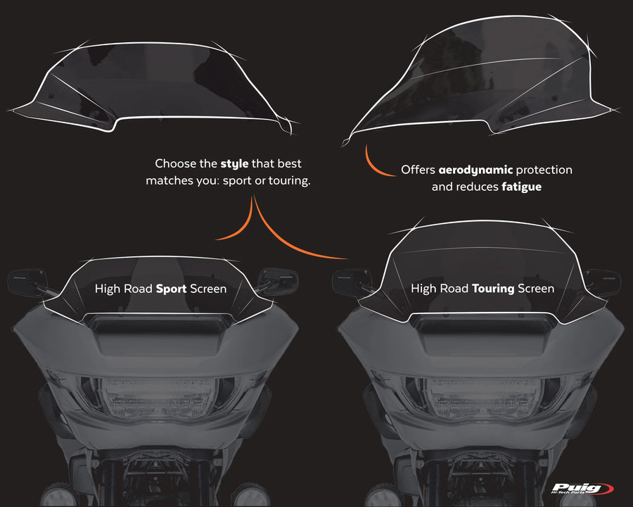 HARLEY DAVIDSON STREET GLIDE FLHX [2025] – High-Road Touring – Transparent