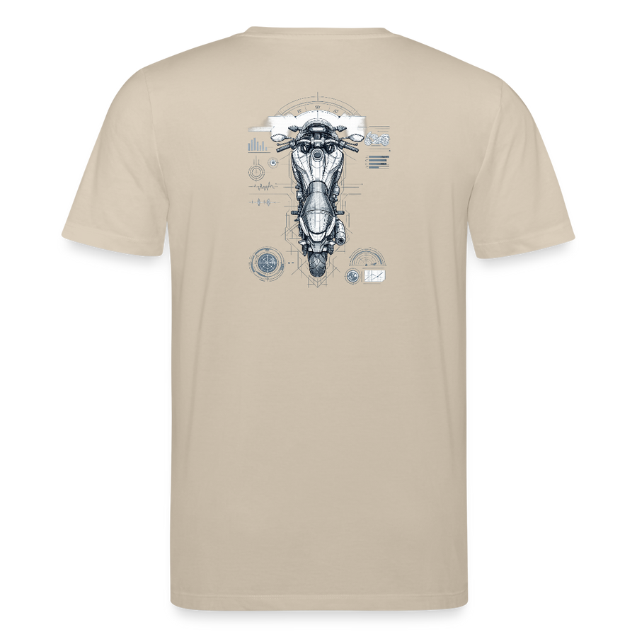 Honda nc 700 [T-Shirt] - Top-Down Tech - Back Print