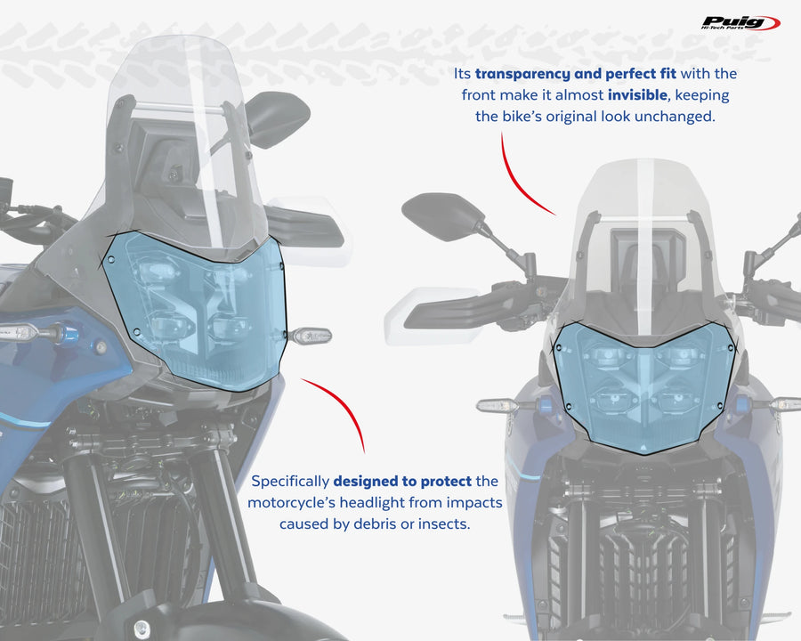 YAMAHA TENERE 700 RALLY EDITION [2025] – Protection de phare – Transparent