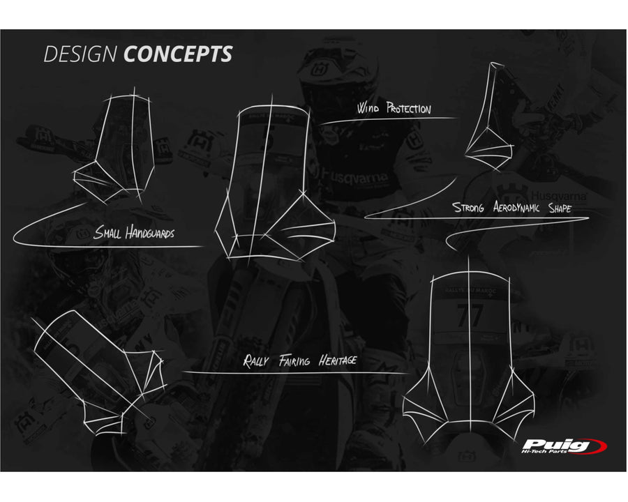 HUSQVARNA NORDEN 901 EXPEDITION [2025] – touring screen – transparent