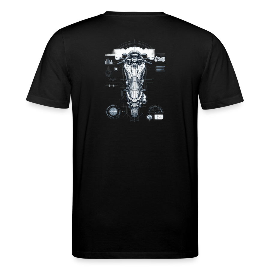 Honda nc 700 [T-Shirt] - Top-Down Tech - Back Print