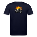 Suzuki gsf 650 [T-shirt] - Sunset Split - Stampa sul retro