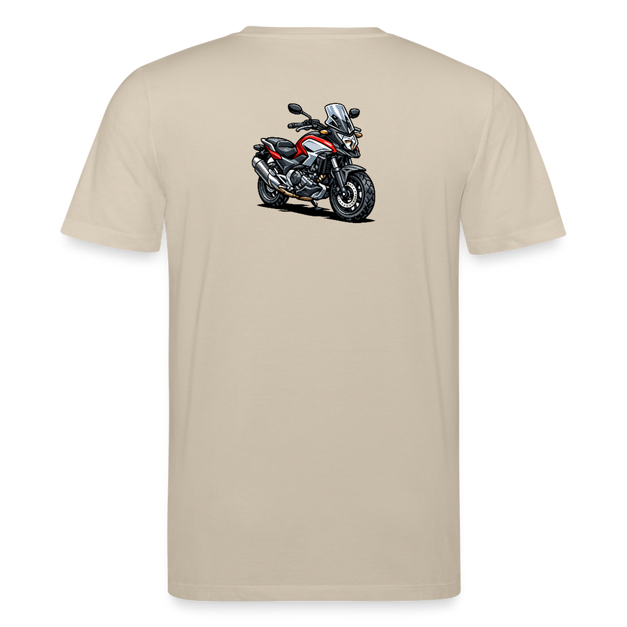 Honda nc 700 [T-Shirt] - Caricature - Back Print