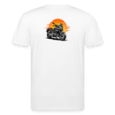 Honda nc 700 [T-Shirt] - Sunset Split - Rücken Print
