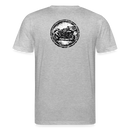 Suzuki gsx-r 600 [T-shirt] - Badge grunge - Stampa sul retro